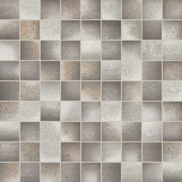 fTCU Мозаика Oxide Grey Flame Mosaico 30,5x30,5 FAP Ceramiche