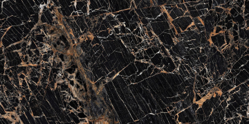 G67584 Керамогранит Black & Gold Lux R 60x120 Versace (Gardenia Orchidea)