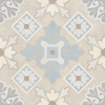 GFU6060FLL46R Керамогранит Floral матовый карвинг 600x600x9 Alma Ceramica (Уралкерамика)
