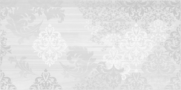 GS2L051DT Плитка Grey Shades вставка узор белый 29,8x59,8 Cersanit