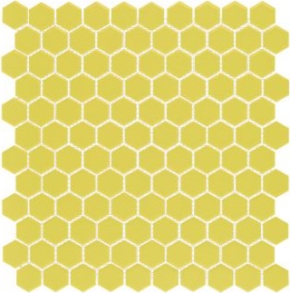 HG140 Мозаика Hexagon Mosaic Yellow 2,65 30x30 Serapool