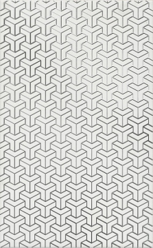 HGD/A371/6397 Плитка Декор Ломбардиа белый 25*40 Kerama Marazzi
