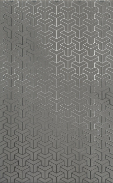 HGD/C371/6399 Плитка Декор Ломбардиа серый темный 25*40 Kerama Marazzi