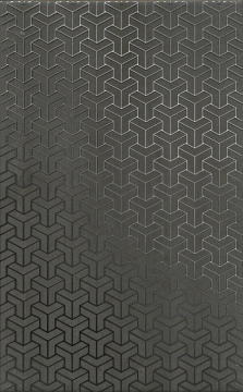 HGD/D371/6400 Плитка Декор Ломбардиа антрацит 25*40 Kerama Marazzi