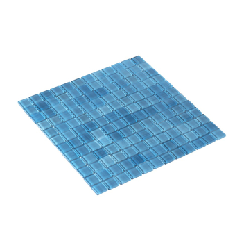 HVZ 702 Мозаика Crystal голубой разнотоновый микс 31,5х31,5 Keramissimo