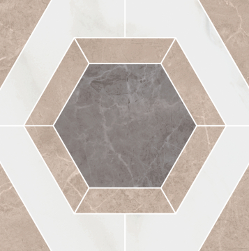 ID101T Керамогранит Декор Гран Пале наборный 25,1x25,1x8,5 Kerama Marazzi