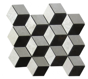 Imola Ceramica Мозаика MK.Cube Tube Mix 23.8x27.2 Imola Ceramica