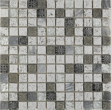 Intermatex Мозаика Imperium Silver 30*30 Intermatex