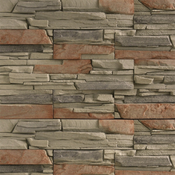 Искусственный камень 1-30-04 Казбек 9х18,2 9x24,5 9х44 (комплект из трех размеров) Zikkurat