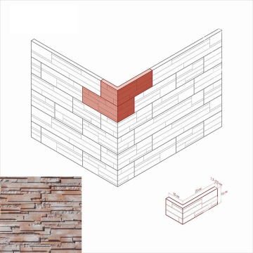 Искусственный камень 170-55 Сандерлэнд Угол 10x23x10 White Hills