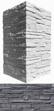Искусственный камень 279-85 Норд Ридж угол 7x26,5x10 (6x16,5x10) White Hills