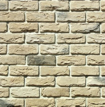 Искусственный камень 305-10 Бремен брик 20x6.5 White Hills