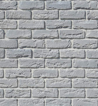 Искусственный камень 305-80 Бремен брик Arctic 20x6.5 White Hills