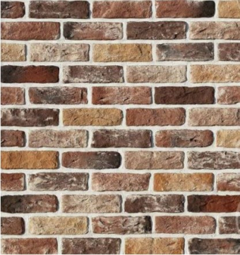 Искусственный камень 318-90 Брюгге брик Design 21x6.5 White Hills