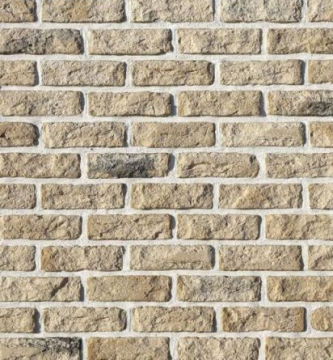 Искусственный камень 319-10 Брюгге брик Design 21x6.5 White Hills