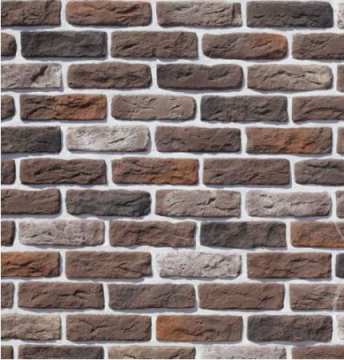 Искусственный камень 319-60 Брюгге брик Design 21x6.5 White Hills
