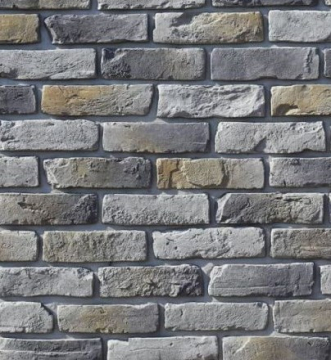 Искусственный камень 345-80 Рейн брик 24,0-26,8x6,5-7,8 White Hills
