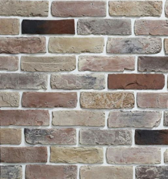 Искусственный камень 348-90 Рейн брик Design 24,0-26,8x6,5-7,8 White Hills