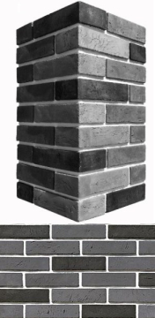 Искусственный камень 353-85 Терамо брик Design угол 9x20,5x5.5 White Hills