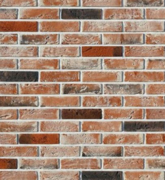 Искусственный камень 386-50 Дерри брик Design 19.8x4.8 White Hills