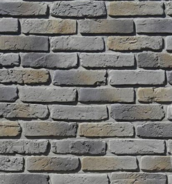 Искусственный камень 395-80 Берн брик 24.2-26.7 x 6-7.5 White Hills