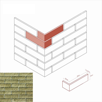 Искусственный камень 401-95 Толедо Угол 8.5х25x7.5 White Hills