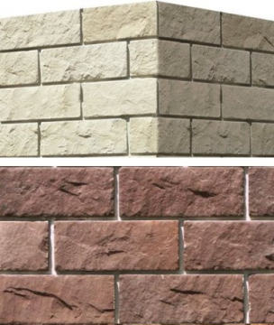 Искусственный камень 407-45 Йоркшир угол 12x26x12 White Hills