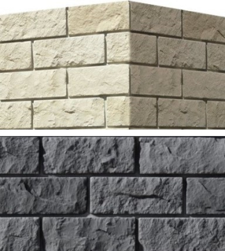 Искусственный камень 409-85 Йоркшир угол 12x26x12 White Hills
