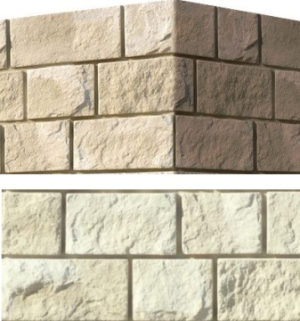 Искусственный камень 410-05 Шинон угол 8.5х16x15 (9.5х18x15) White Hills