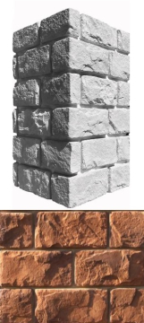 Искусственный камень 434-45 Шеффилд угол 11,5–12х 31,5–32x 20 White Hills