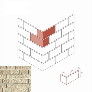 Искусственный камень 440-15 Торре Бьянка Угол 8x18x9.5 White Hills