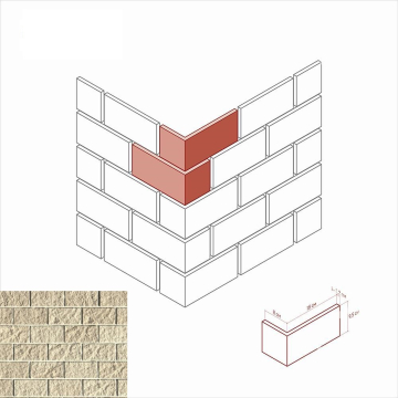 Искусственный камень 445-15 Торре Бьянка Угол 8x18x9.5 White Hills
