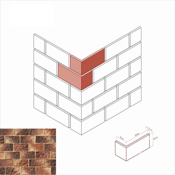 Искусственный камень 445-45 Торре Бьянка Угол 8x18x9.5 White Hills