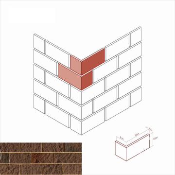 Искусственный камень 447-45 Торре Бьянка угол 8x18x9.5 White Hills