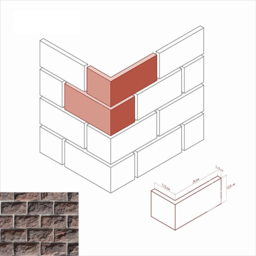 Искусственный камень 453-45 Тилл угол 12x24x12,5 White Hills