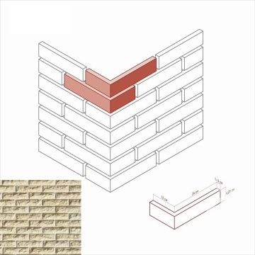 Искусственный камень 455-15 Тилл Угол 12x24x6,25 White Hills