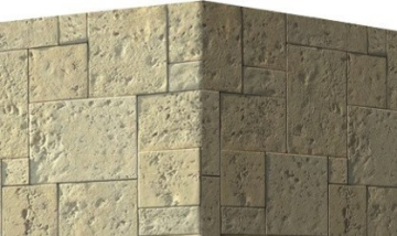 Искусственный камень 485-15 Бремар угол 8х18x10;20;30 White Hills