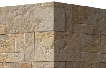 Искусственный камень 486-25 Бремар угол 8х18x10;20;30 White Hills