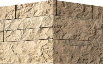 Искусственный камень 490-25 Лоарре угол 7х13;20х28 x 3,5;10,5;14 White Hills