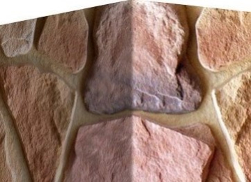 Искусственный камень 600-45 Рутланд угол 6,5-10 x 14,5-19 x 14,5-28 White Hills