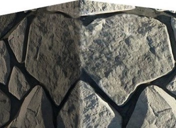 Искусственный камень 600-85 Рутланд угол 6,5-10 x 14,5-19 x 14,5-28 White Hills