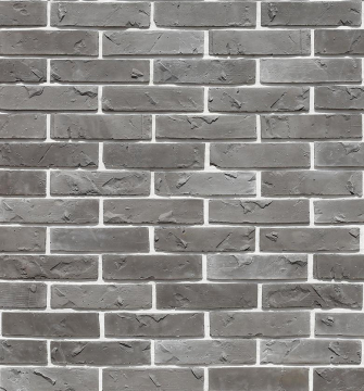 Искусственный камень 677-80 Эрдинг брик 5,2-5,5 x 22,5 White Hills