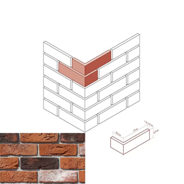 Искусственный камень 683-65 Ринн Брик Design угол 8.5x19x6.5 White Hills