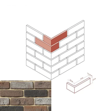 Искусственный камень 684-65 Ринн Брик Design угол 8.5x19x6.5 White Hills