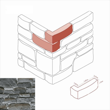Искусственный камень 703-85 Тевиот Угол 7-30 x 4-20 White Hills