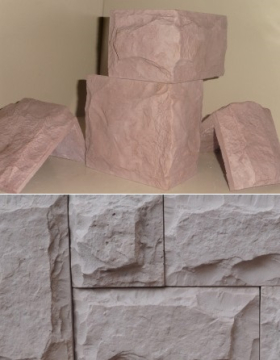 Искусственный камень АБУ-ДАБИ 01угол 17.5x12.5(15x10/ 17x10.5/15x8) x10x 15(25) Best Stone