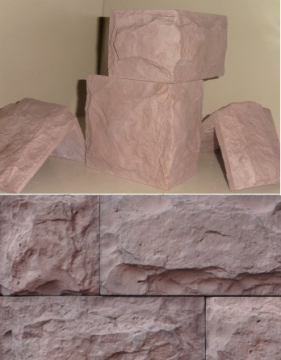 Искусственный камень АБУ-ДАБИ 02 угол 17.5x12.5(15x10/ 17x10.5/15x8) x10x 15(25) Best Stone