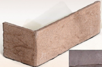 Искусственный камень Аспен 07-06 угловая 60х190х90х15-25 Ecostone