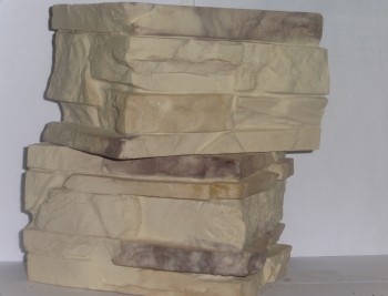 Искусственный камень Бергамо 02 угол 19.5x15(16x11) x12x 20(45) Best Stone