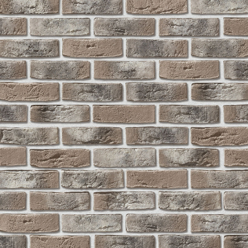 Искусственный камень Декоративный кирпич Плоскость Дижон 403 23,7x7x1,4 Leonardo Stone